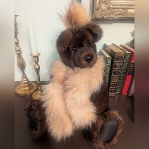 Vintage Stadler Fur Jointed Teddy Bear Collectible